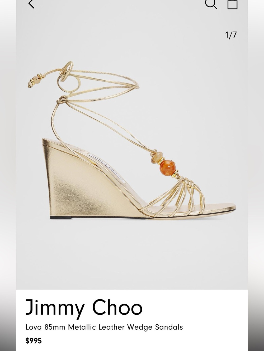 Jimmy Choo Lova 85mm